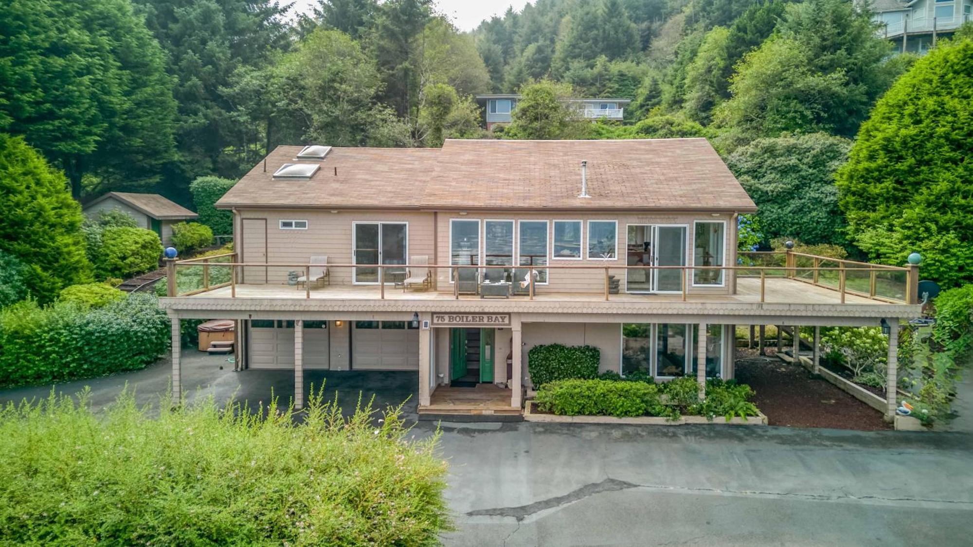 Whale Watch Lookout Villa Depoe Bay Exterior photo