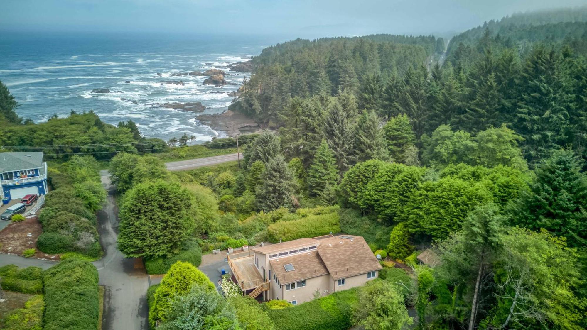 Whale Watch Lookout Villa Depoe Bay Exterior photo